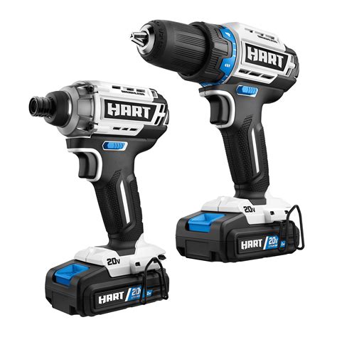 Hart tools - Mar 14, 2020 · The Hart Tools 4-tool combo kit includes a 20V drill driver, impact driver, reciprocating saw, and LED light. For power, Hart includes a pair of 1.5Ah battery packs and a 2-amp charger. Your manuals are included along with a blade for the saw, double-ended driver bit, 1/4-inch hex driver bit, and a bag to store all of your gear. 